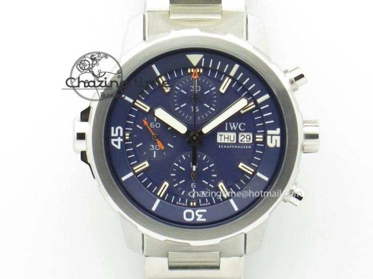 MIROTIME 0214 TechFriendly Aquatimer Automatic SS IW329003 V6F 1:1 Best Edition On Black Rubber Strap MIYOTA 7271